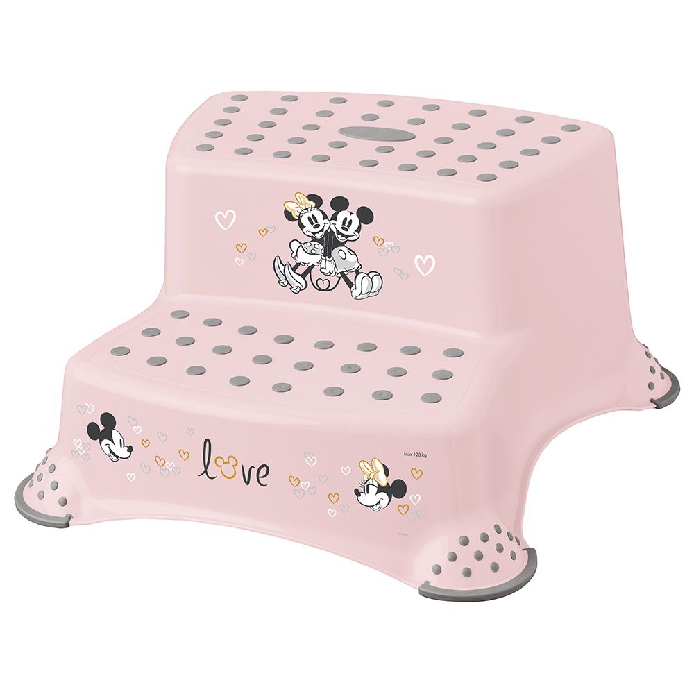 كيبر - درج مزدوج للأطفال مضاد للانزلاق - ديزني - ميني وميكي