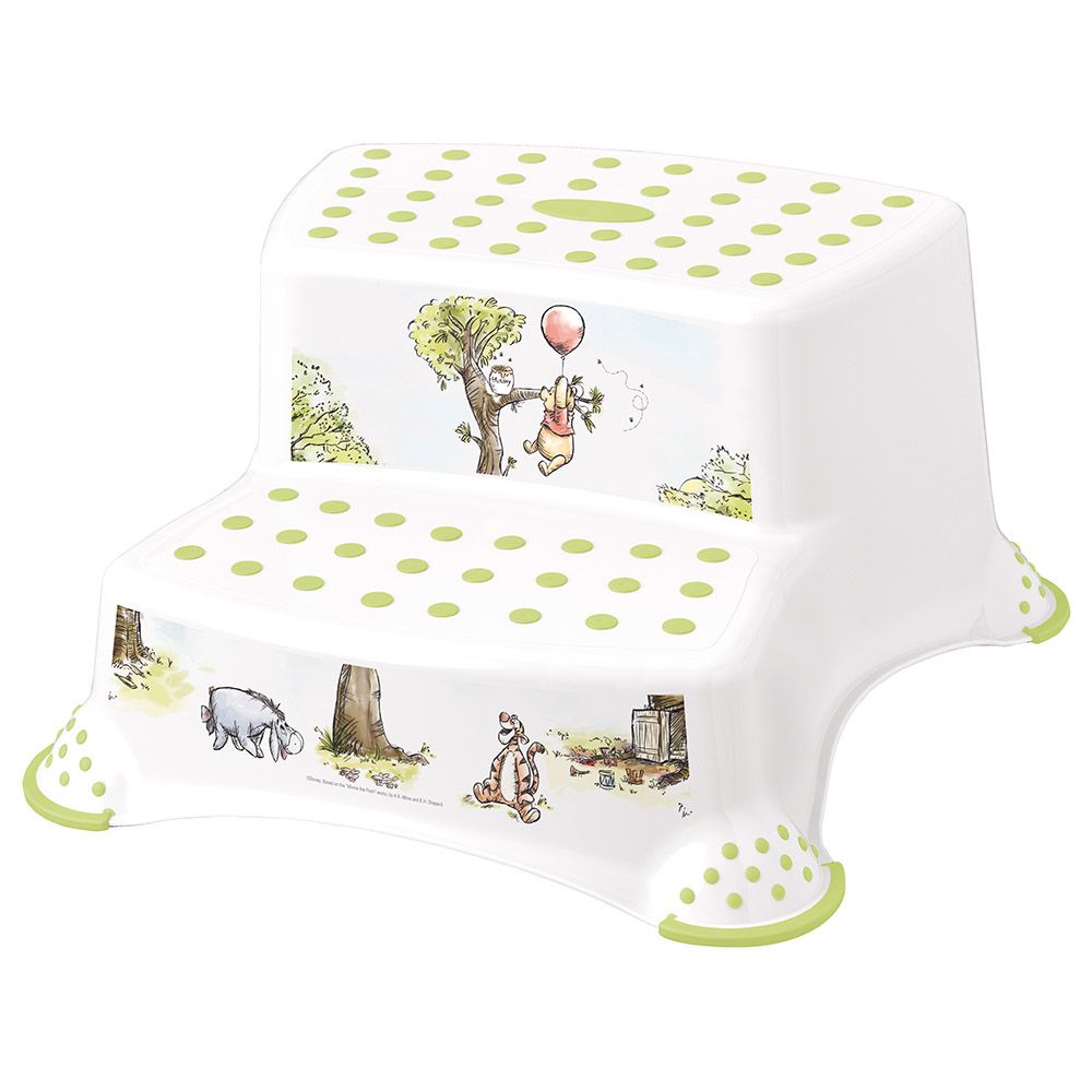 Keeeper Disney Anti-Slip Double Step Stool - Winnie The Pooh