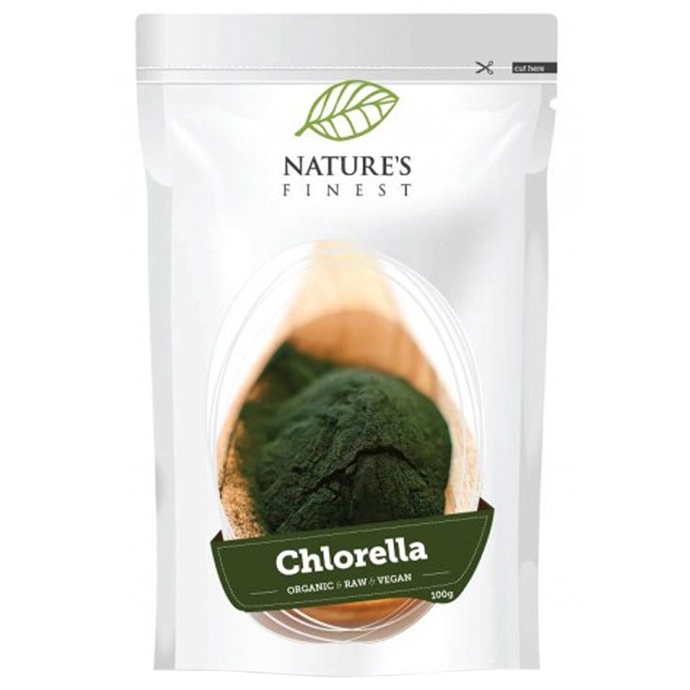 Natures Finest Organic Chlorella Powder 100g