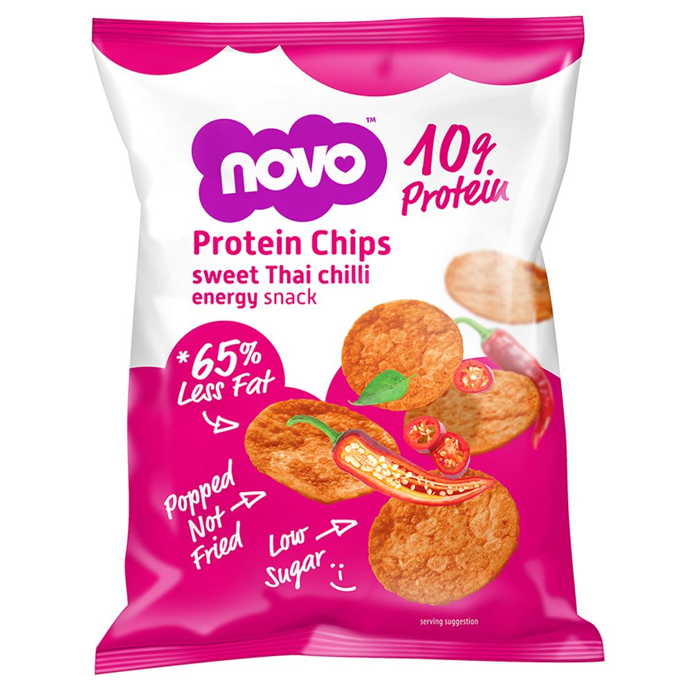 Novo - Protein Chips Thai Sweet Chili Flavor 30g