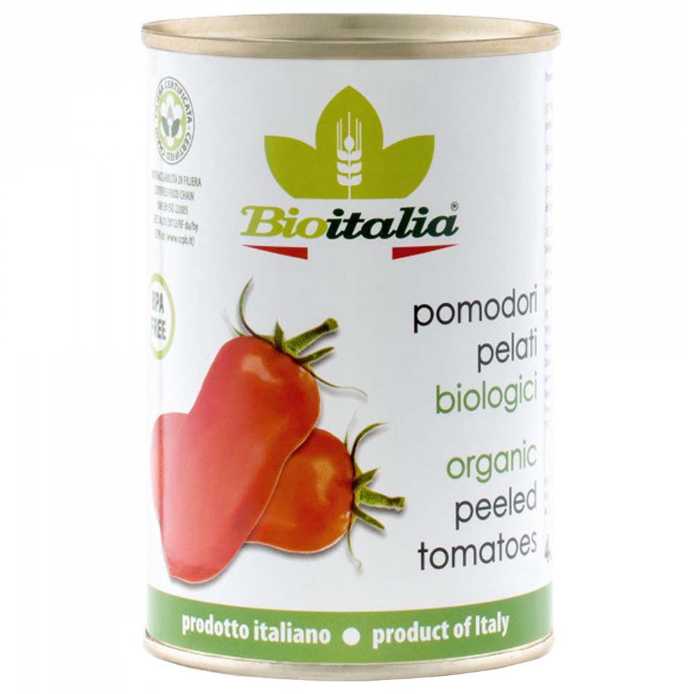 BioItalia - Organic Peeled Tomatoes 400g