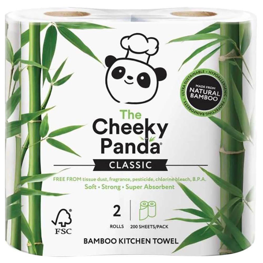 Cheeky Panda - Kitchen Towel Pack Of 2 30% Off