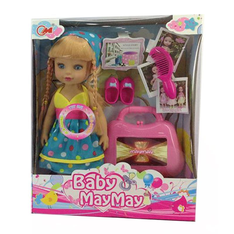 Baby MayMay - Vinyl Doll With IC - Blue