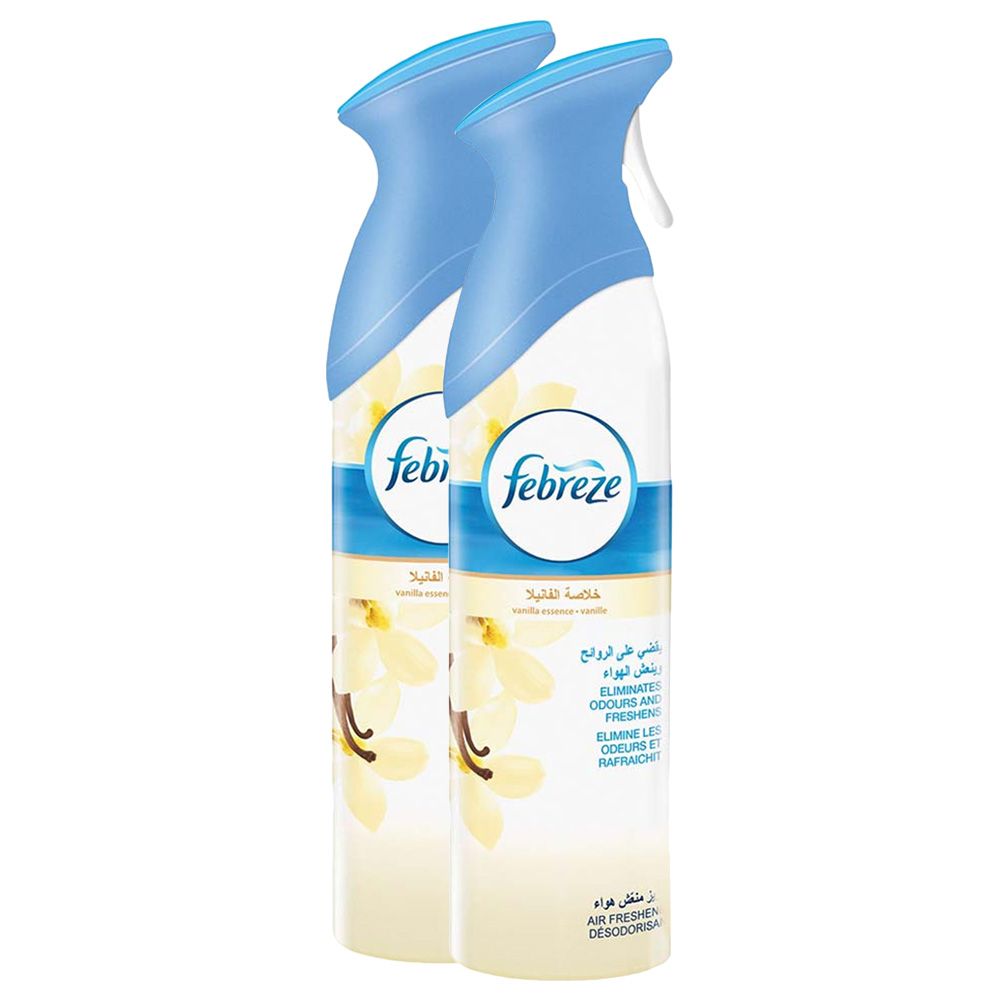 Febreze - Air Freshener Vanilla Spray 300ml Pack of 2