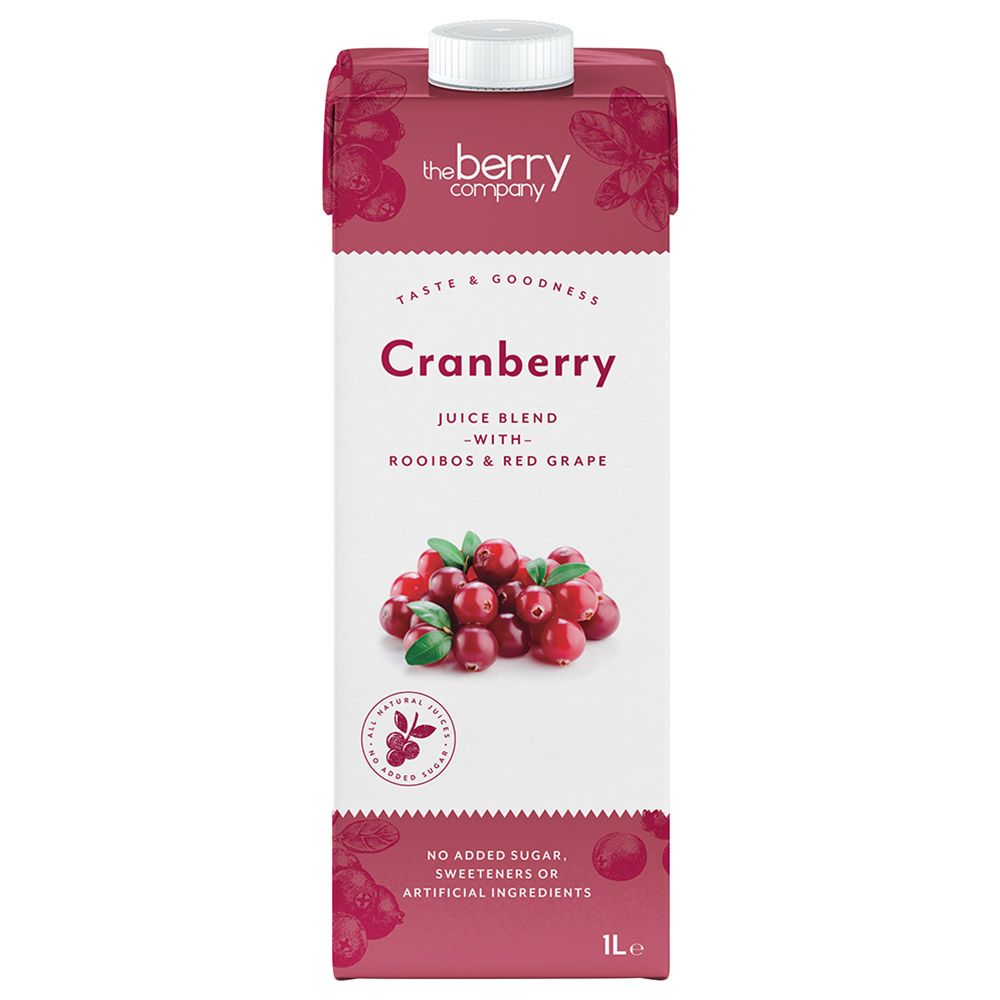 The Berry Company - Cranberry Juice Rooibos & Red Grape 1L