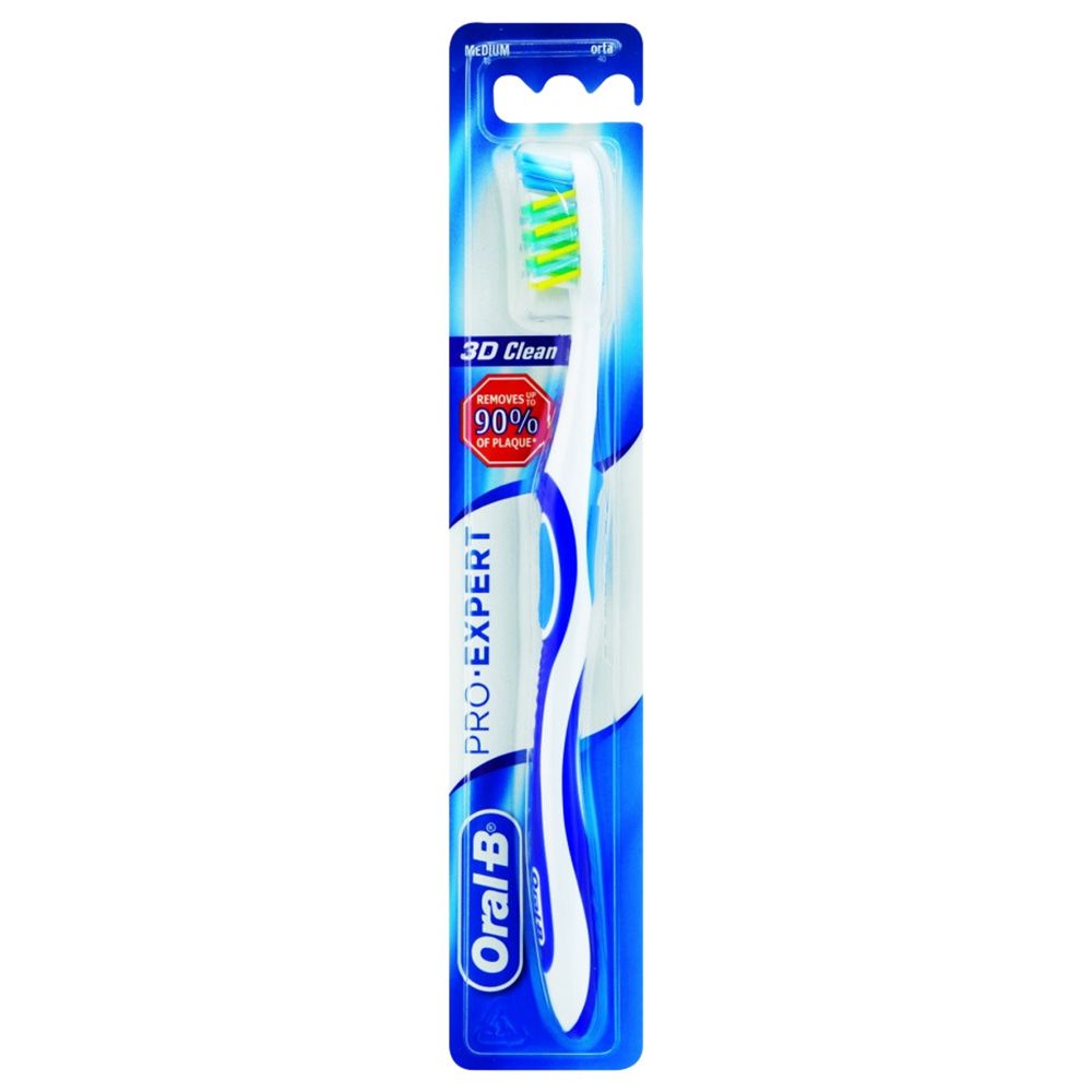 Oral B Pro-Expert 3D Clean Toothbrush, 40, Medium