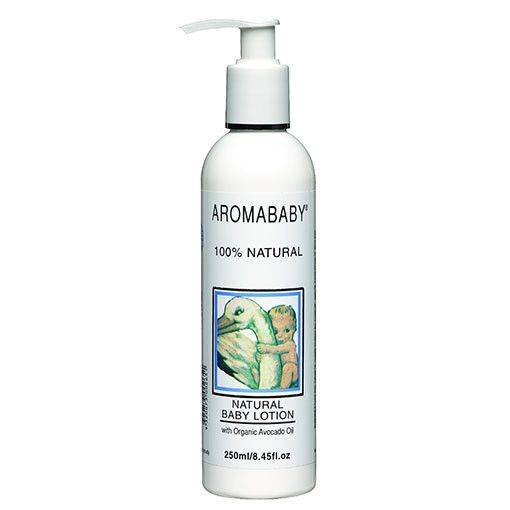Aromababy Natural Baby Lotion with Organic Avocado, 250ml