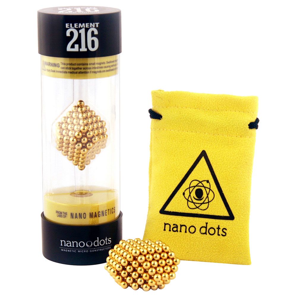 Nano Magnetics - Nanodots 216 Gold Nano Magnetic Dots