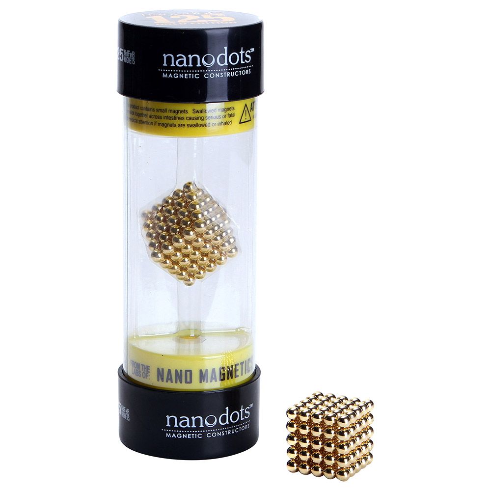 Nano Magnetics - Nanodots 125 Gold Nano Magnetic Dots