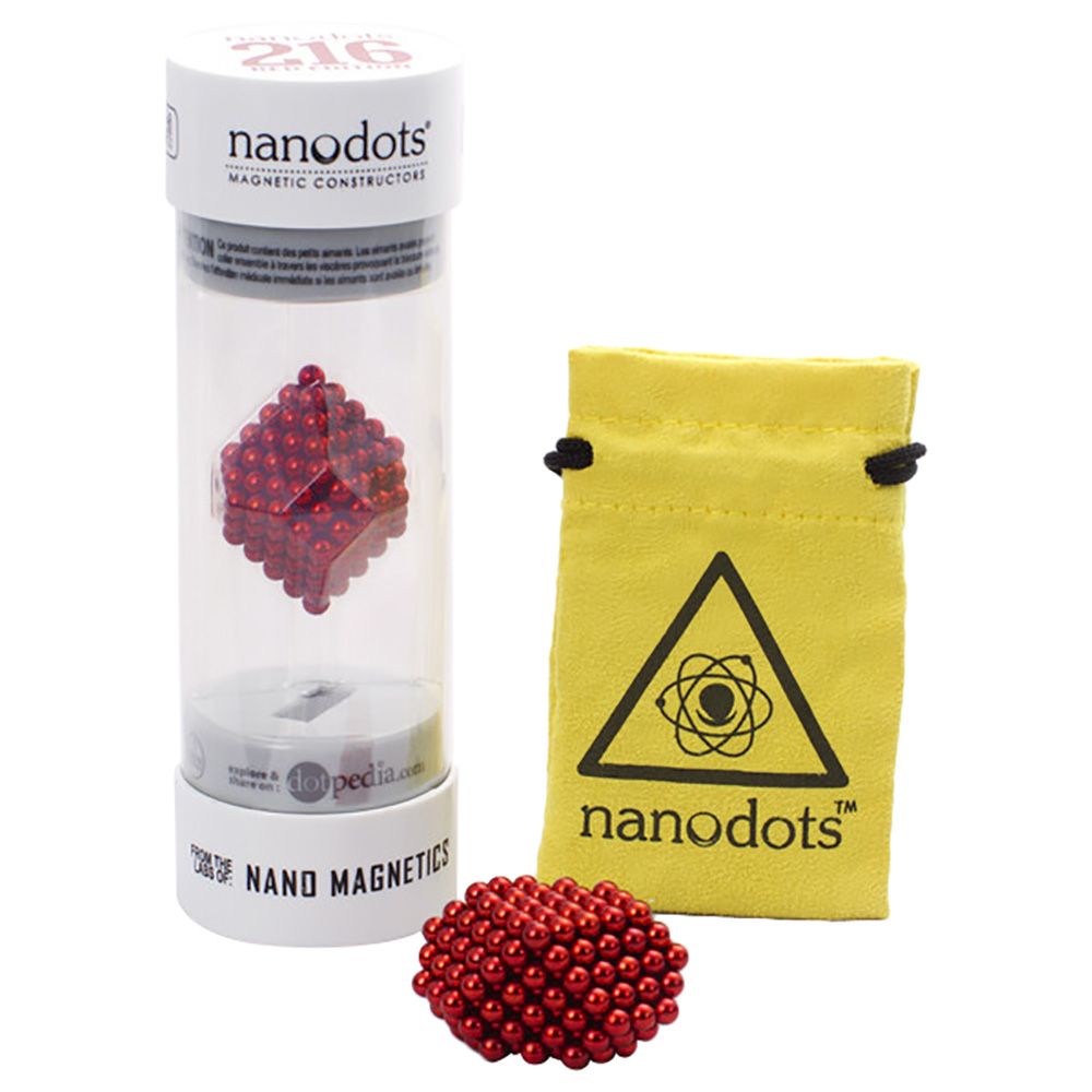 Nano Magnetics - Nanodots 216 Red Nano Magnetic Dots
