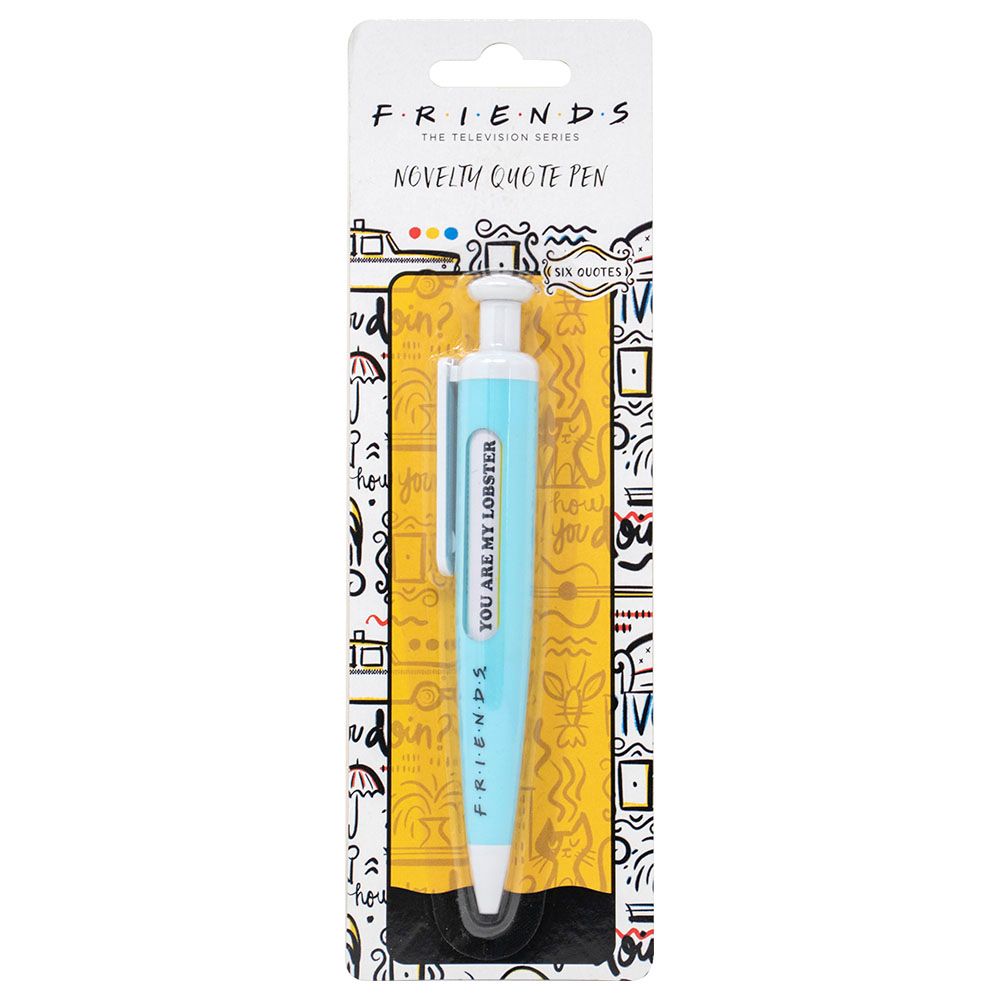 Blue Sky Studios - Friends Novelty Quote Pen
