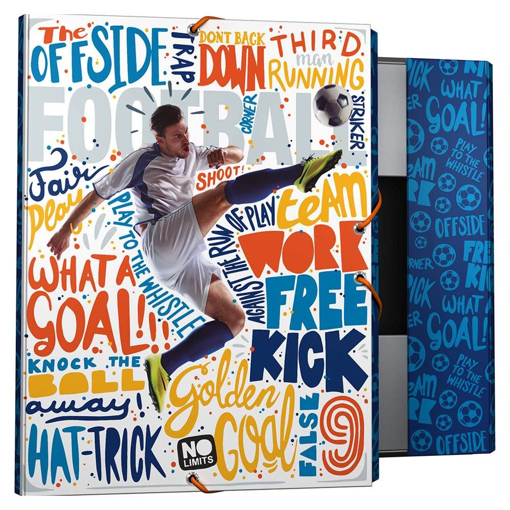 Grafoplas - Three-Tab Folder - FootBall