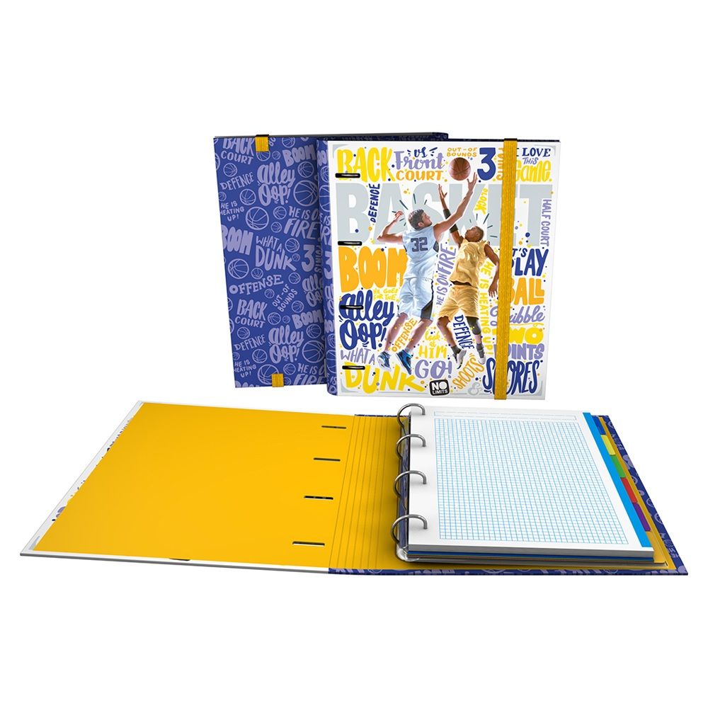 Grafoplas - NL Covered Carpebook A4 - BasketBall