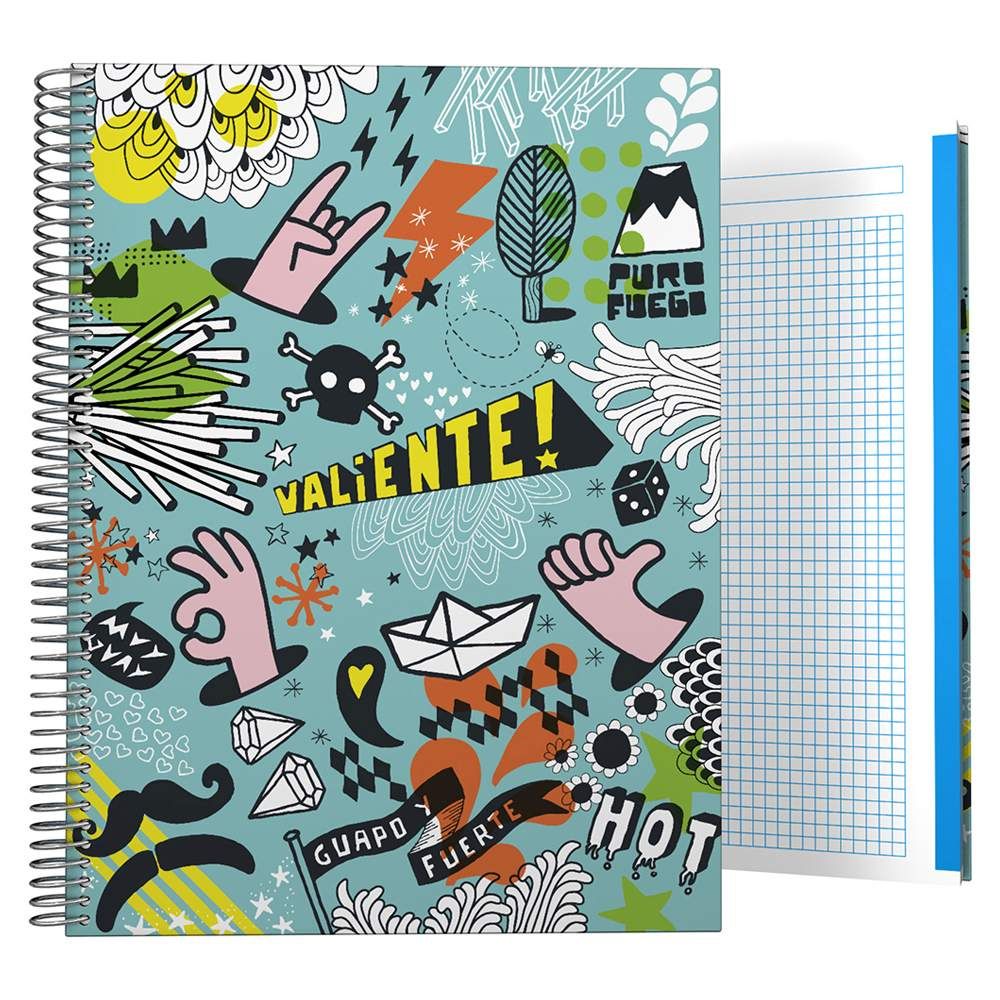 Grafoplas - Covered A4 Notebooks - Valiente