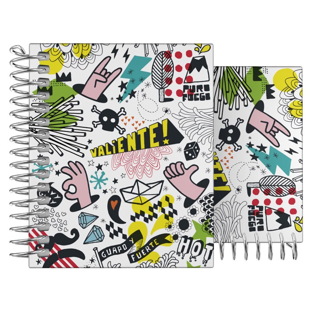Grafoplas - Covered Notebooks A7 - Valiente