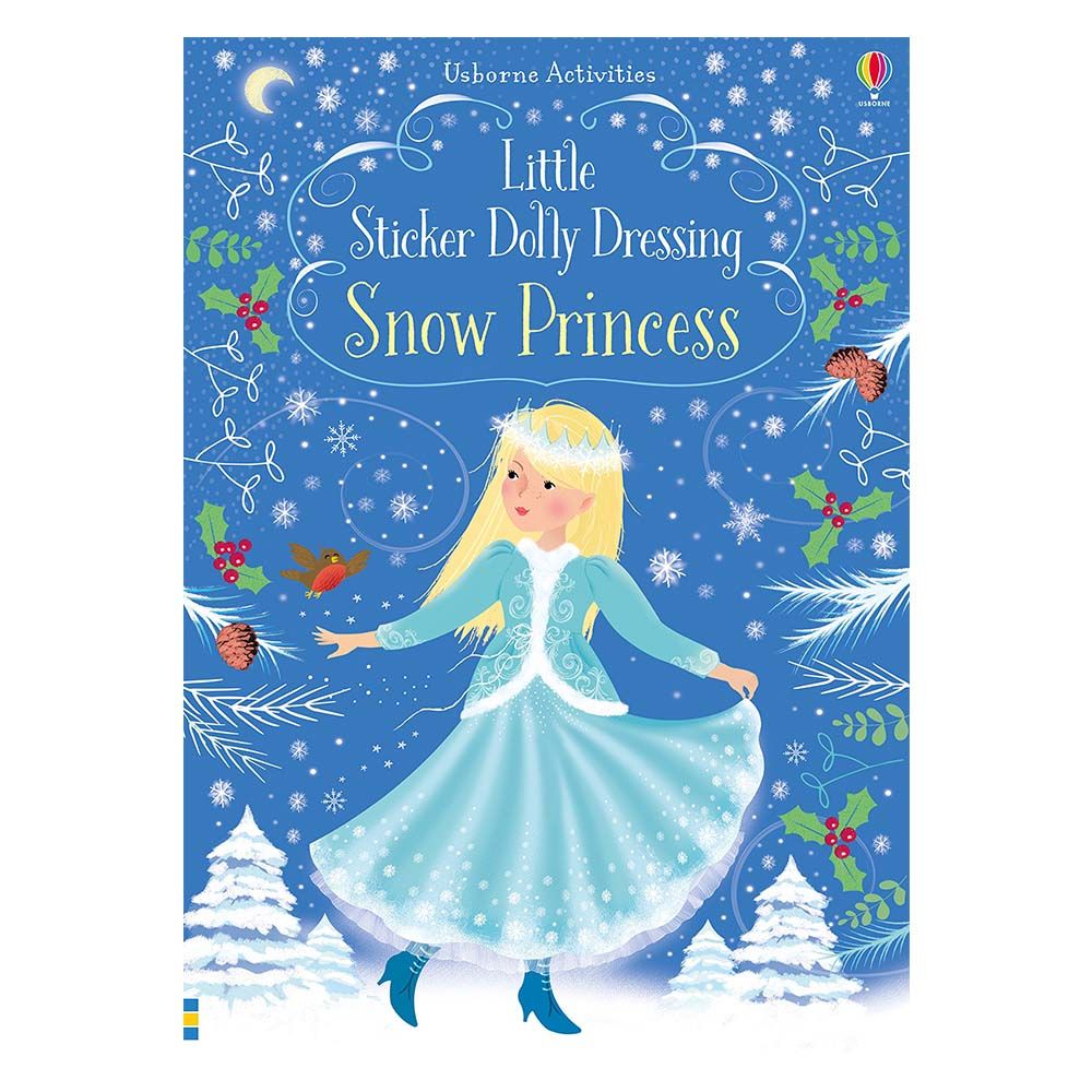 كتاب Little Sticker Dolly Dressing Snow Princess من كتب أسبورن