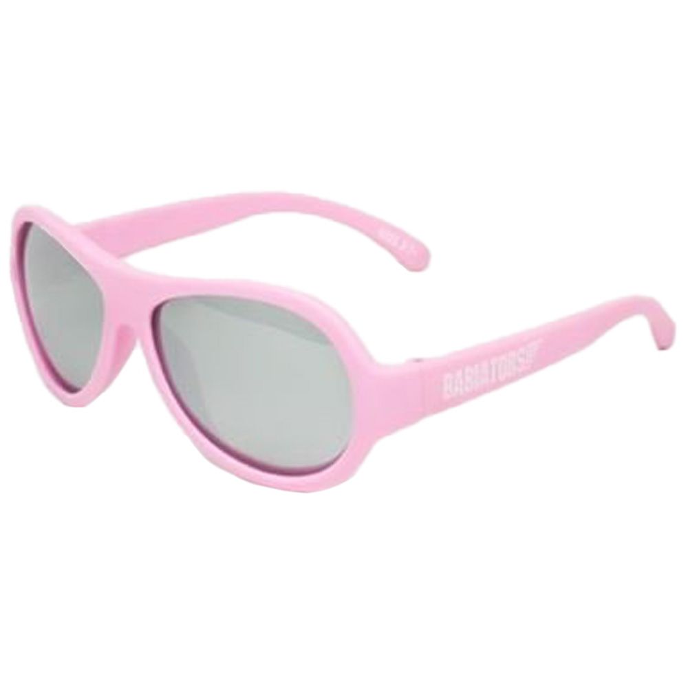 Babiators Polarized Pink With Silver Lenses, Classic