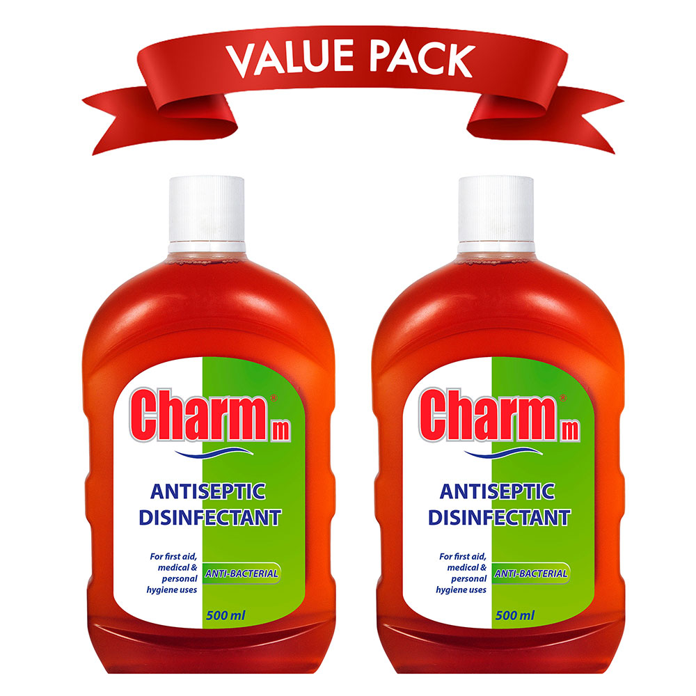 Charmm - Antiseptic Disinfectant 2 x 500ml